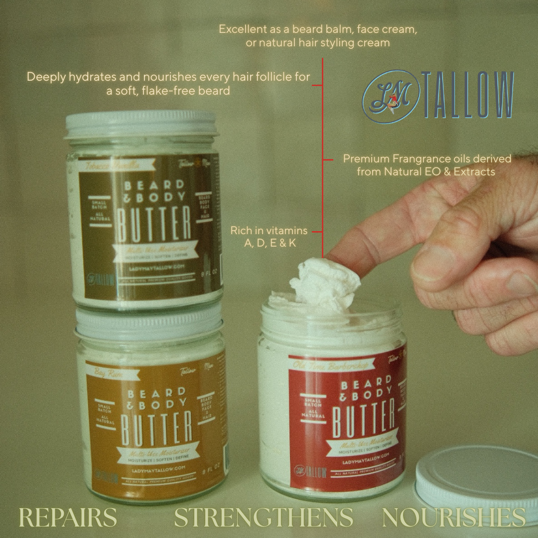 Tallow Beard + Body Butter