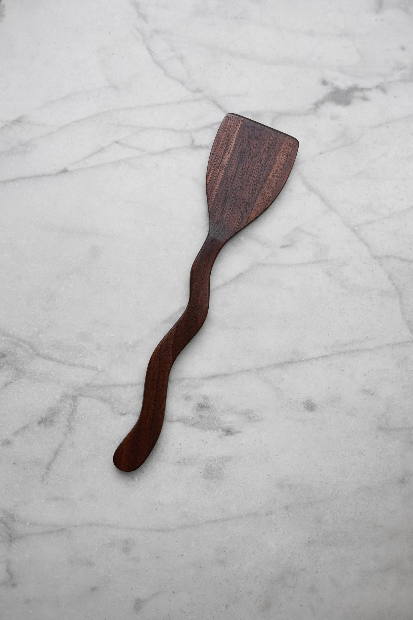 Squiggly Scraper Spatula  | Walnut