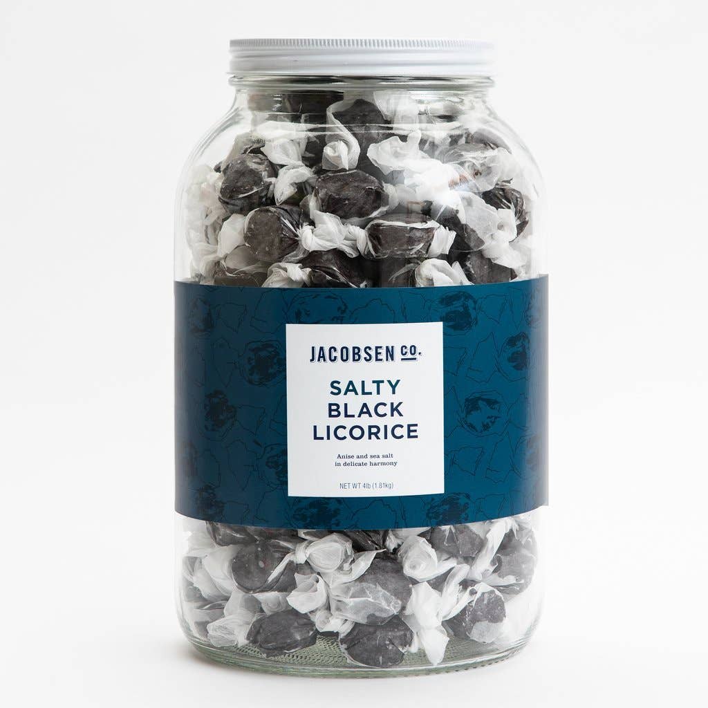 Bulk Salty Black Licorice