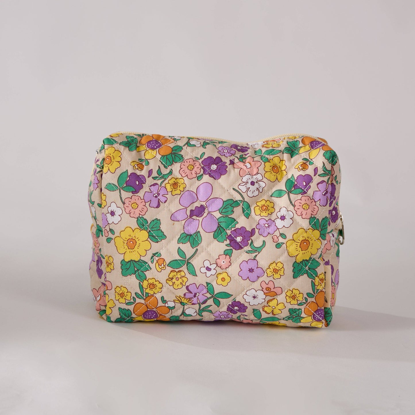 Floral Cosmetic Bag