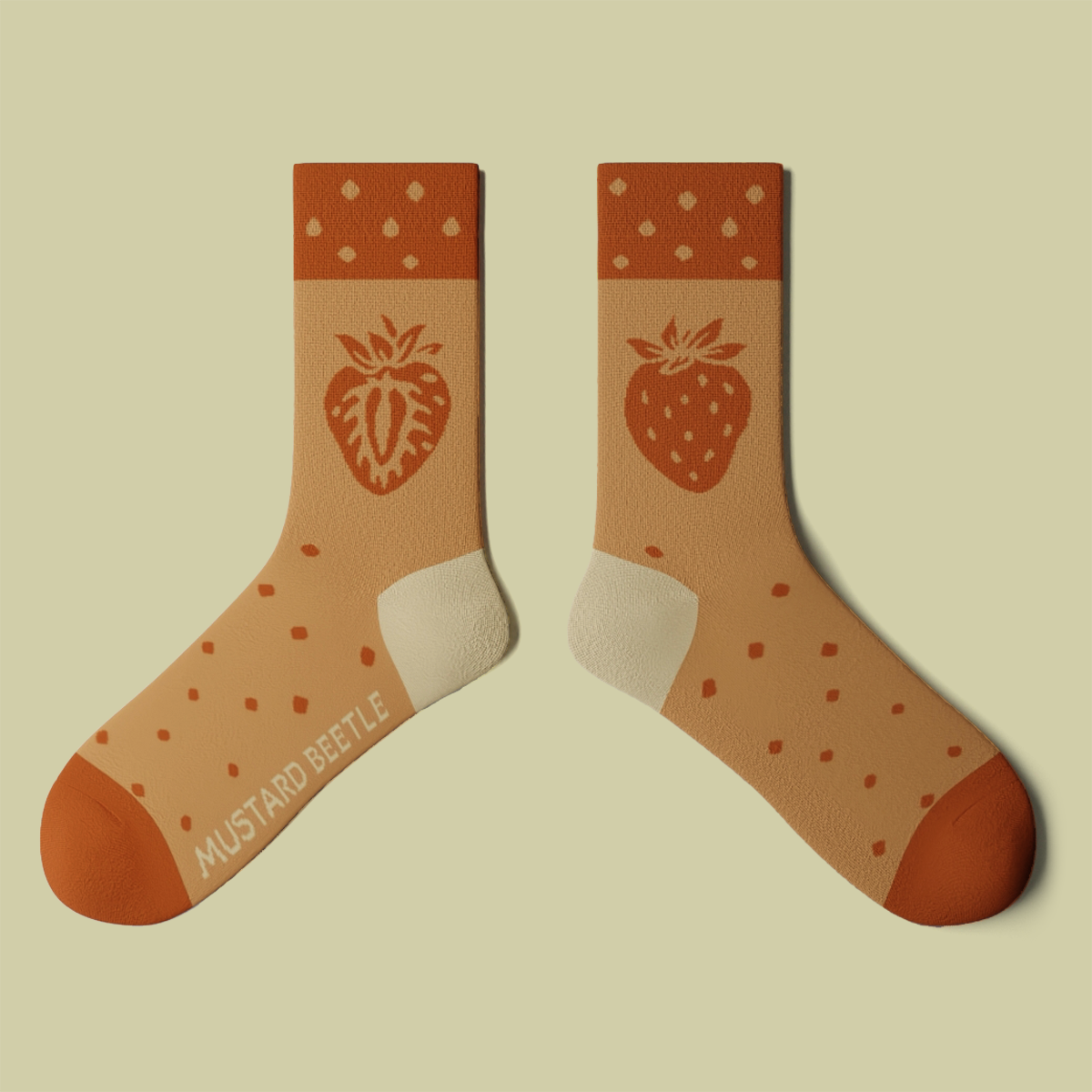 Nature Crew Socks by Mustard Beetle