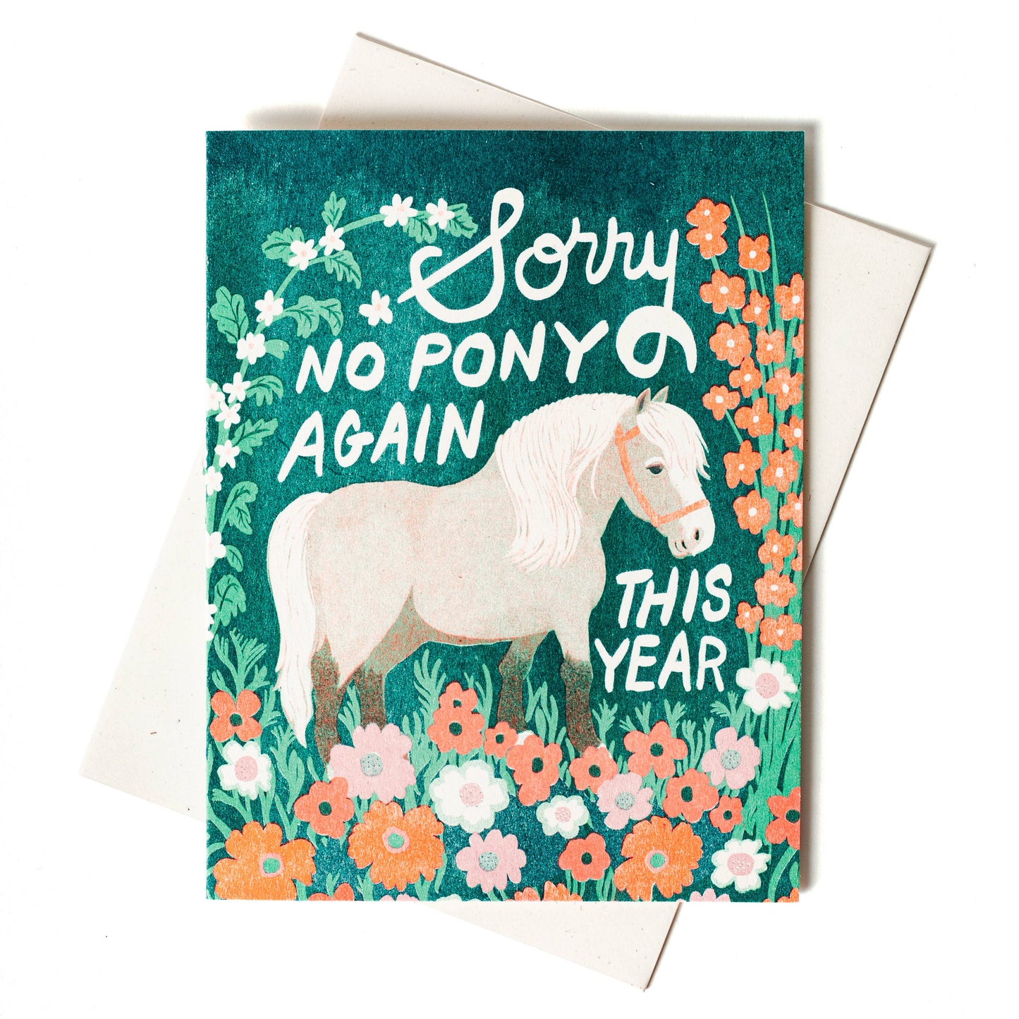 Risograph Greeting Card by Bromstad Printing Co.