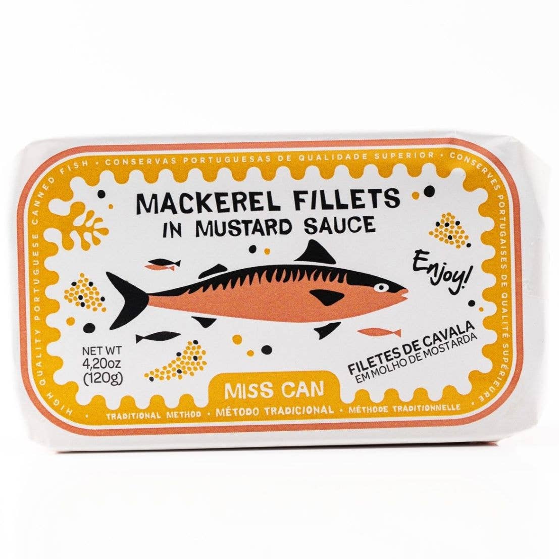Mackerel Fillets in Mustard Sauce by Miss Can