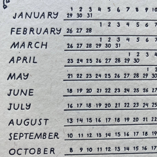 Menstrual Moon Calendar