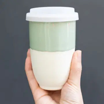 12oz Ceramic Travel Mug