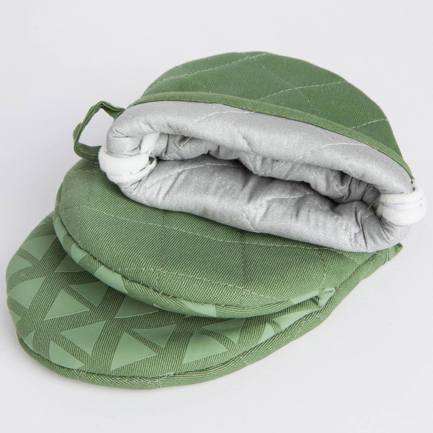Cotton + Silicone Oven Mitt