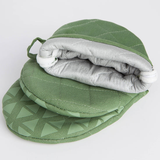 Cotton + Silicone Oven Mitt