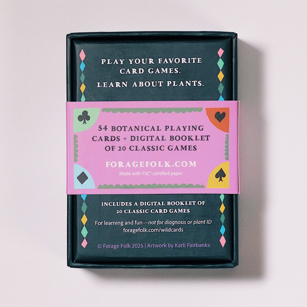Wild Remedies Herbal Playing Cards by Forage Folk
