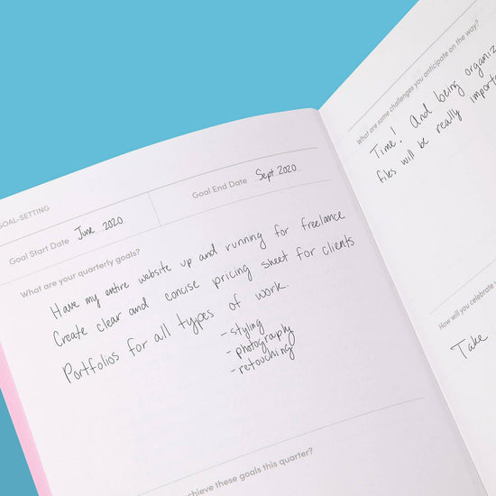 Quarterly Goal Planner