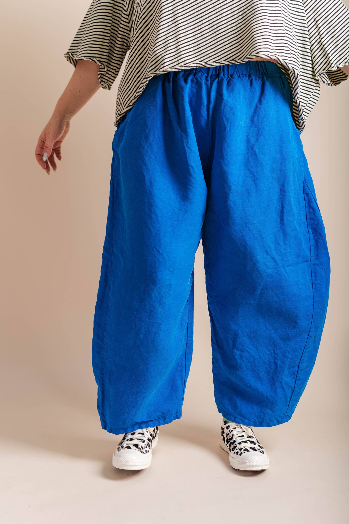 Bright Blue Balloon Pant