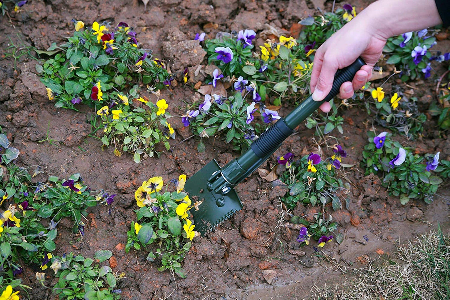 AceCamp - Folding Shovel w/Pick