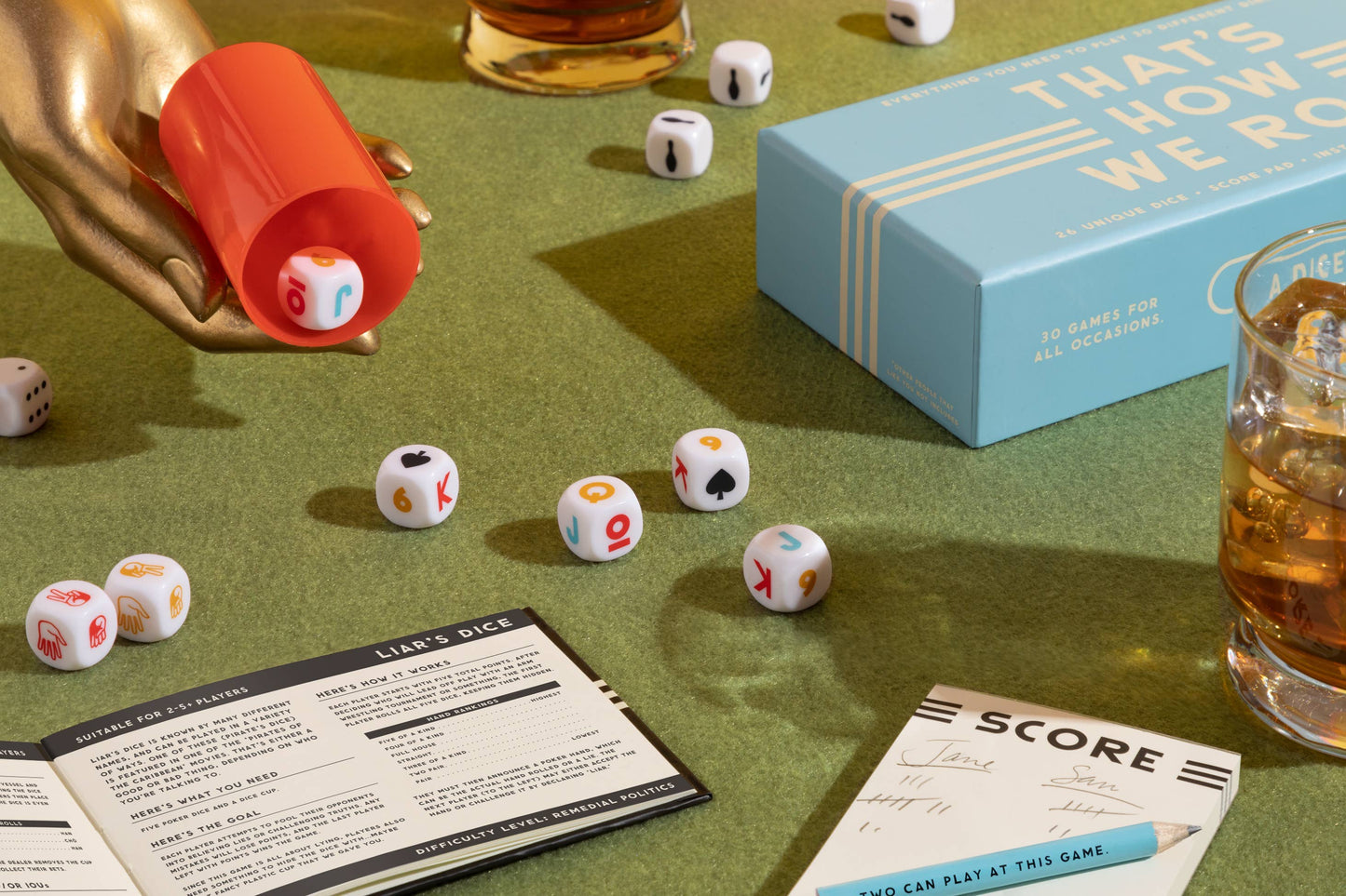 Thats How We Roll Dice Game Set