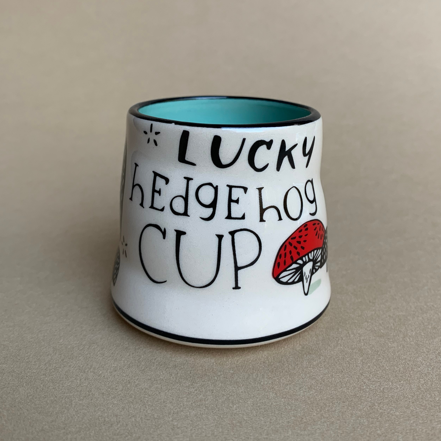 Hedgehog Ceramic Mug/Cup Small by The Bowl Maker