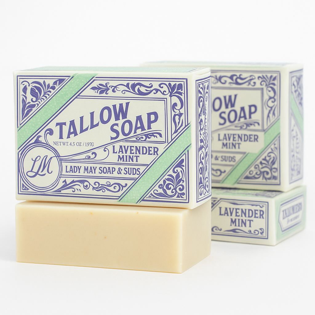 All-Natural Tallow Soaps