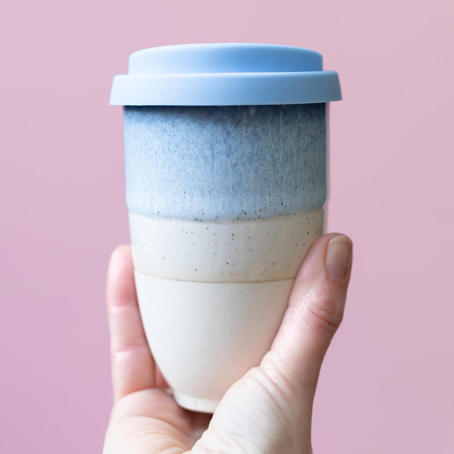 12oz Ceramic Travel Mug