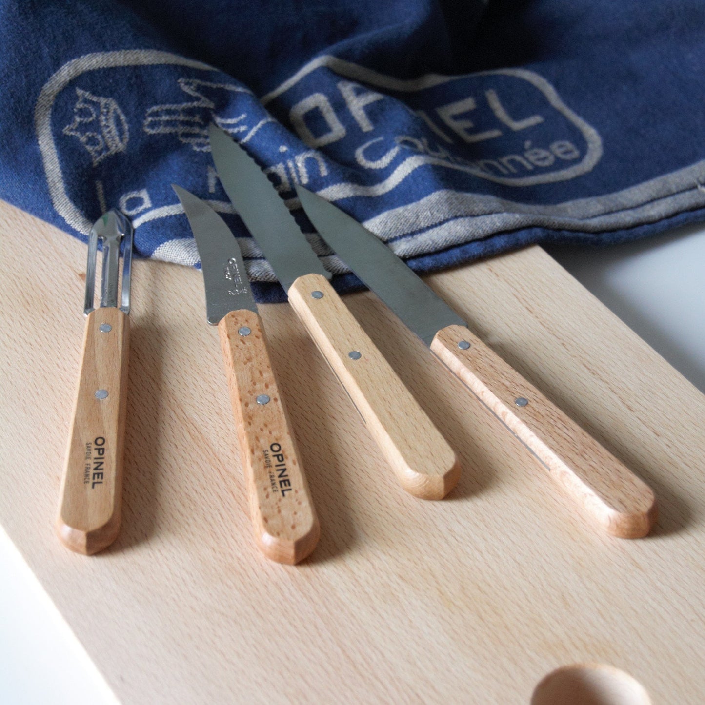 Les Essentiels Kitchen Knives Set by Opinel
