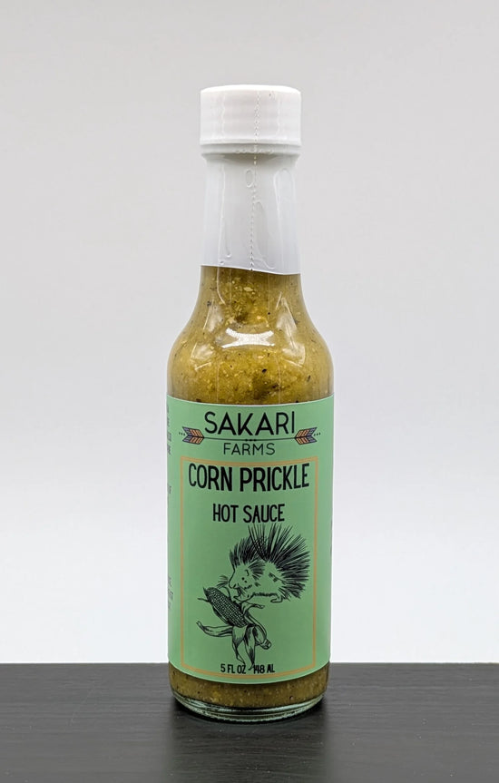 Corn Prickle Hot Sauce by Sakari Farms