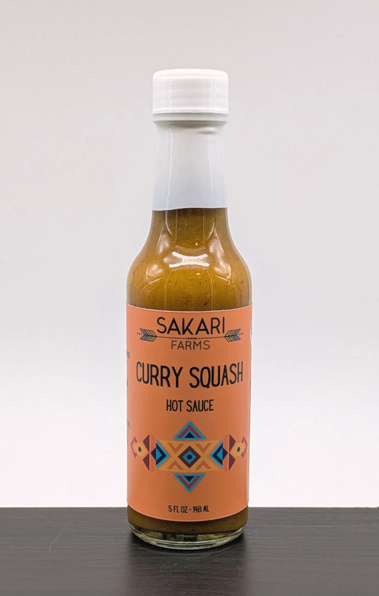 Curry Squash Hot Sauce by Sakari Farms