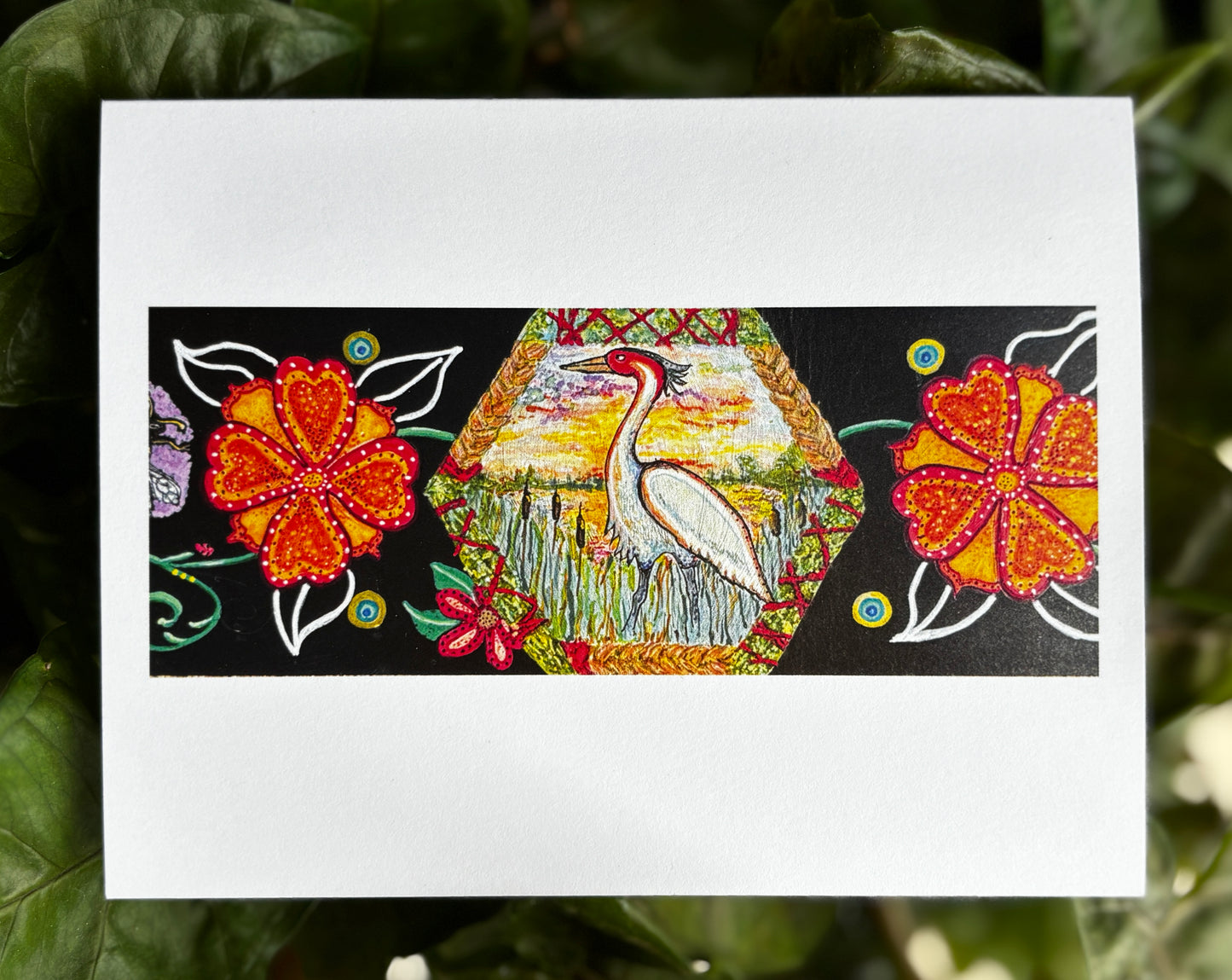 Native Print Greeting Cards by Suzanne Mills-We