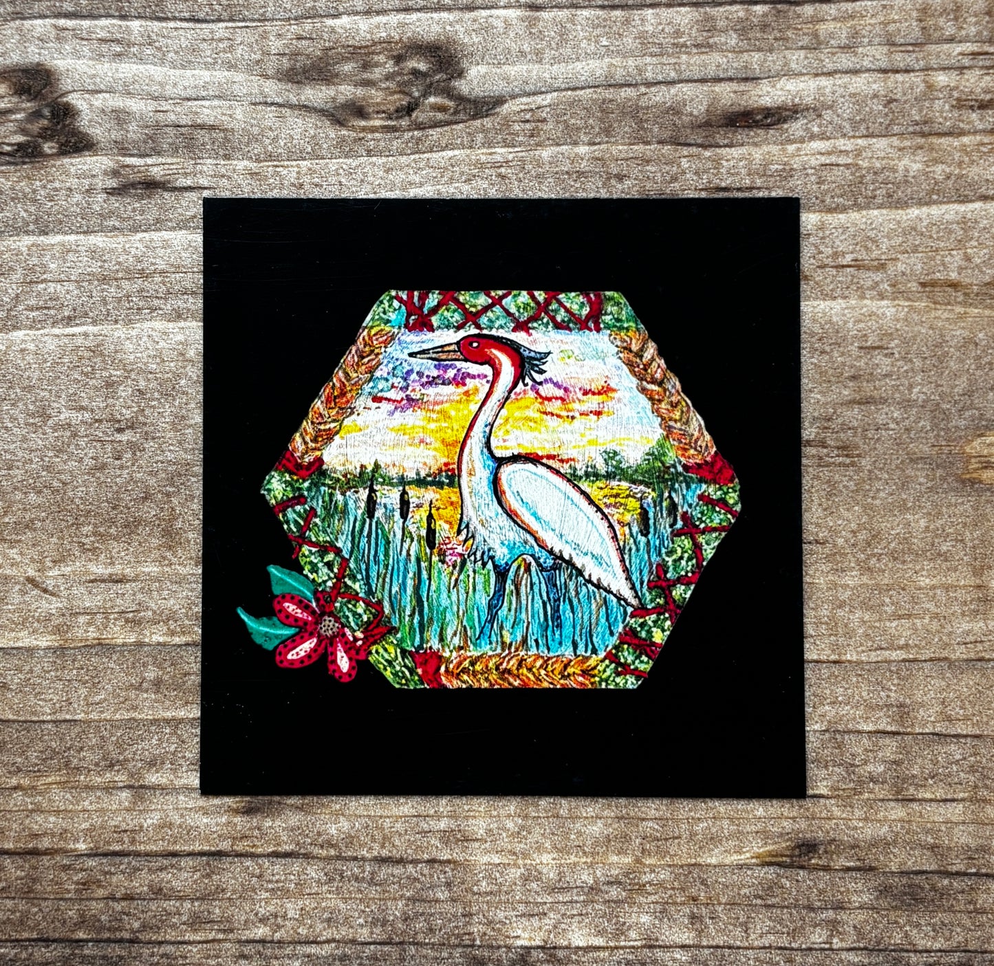 Native Print Magnets by Bright Star Art Studios