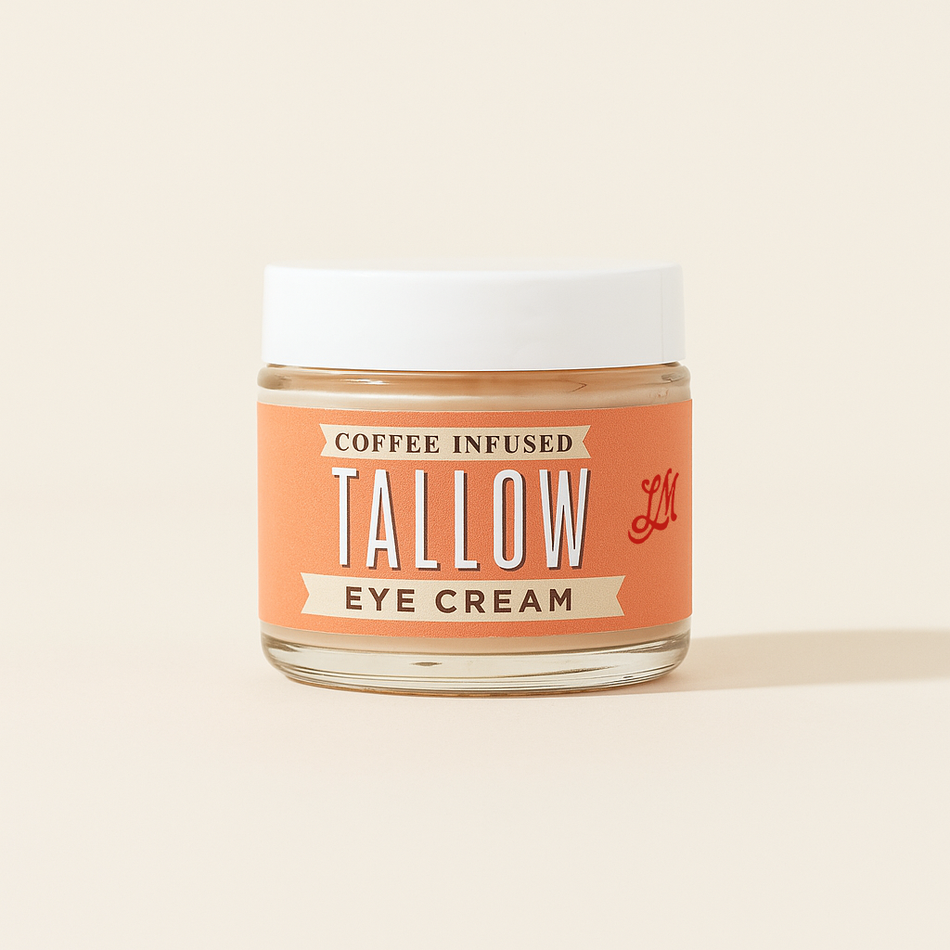Coffee-Infused Tallow Eye Cream