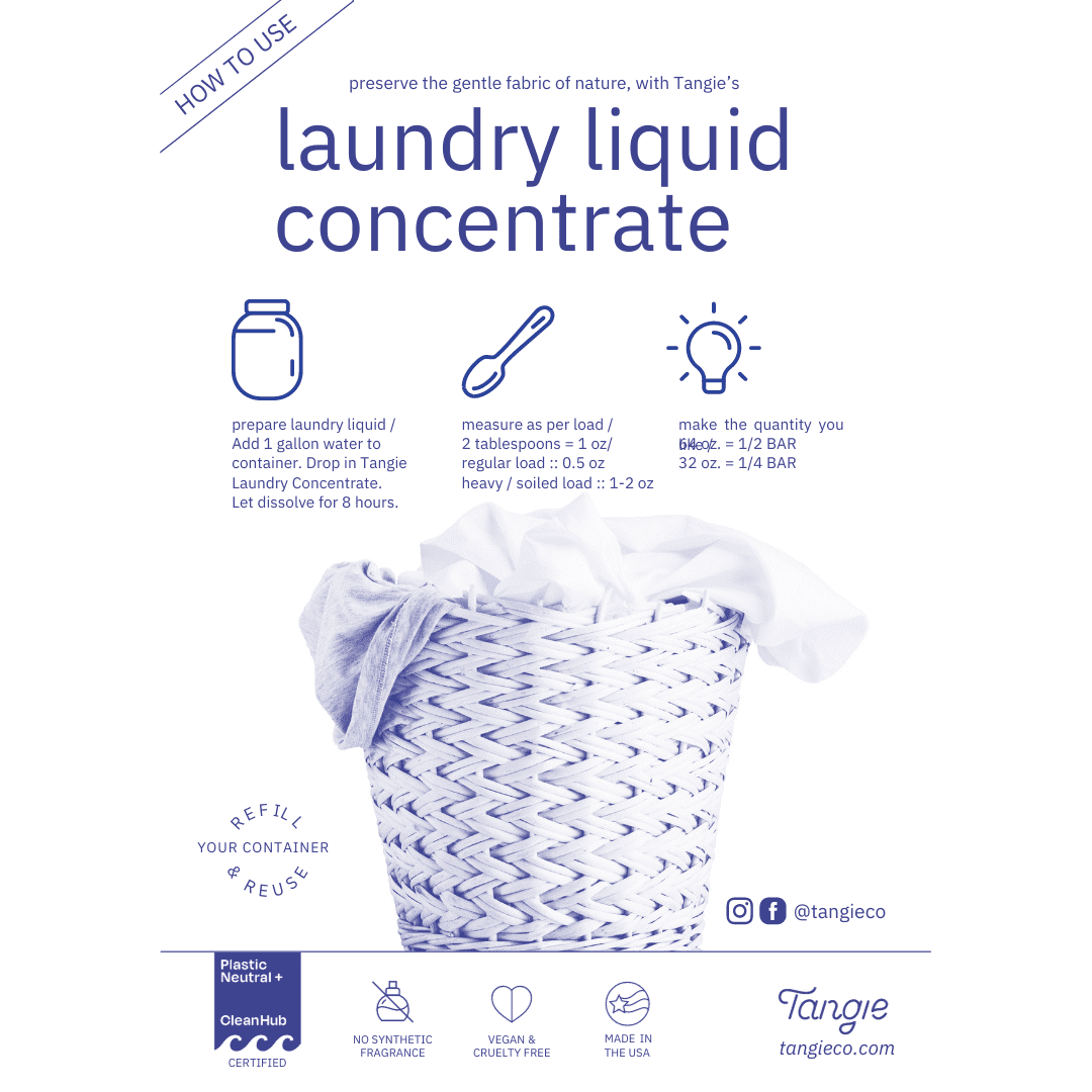 Concentrated Laundry Detergent Bar