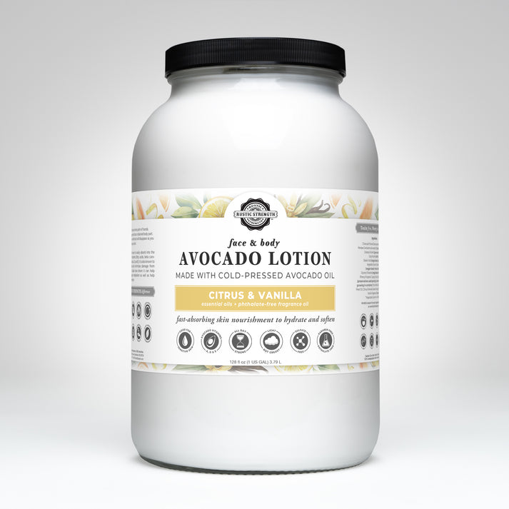 Bulk | Avocado lotion - Citrus & Vanilla