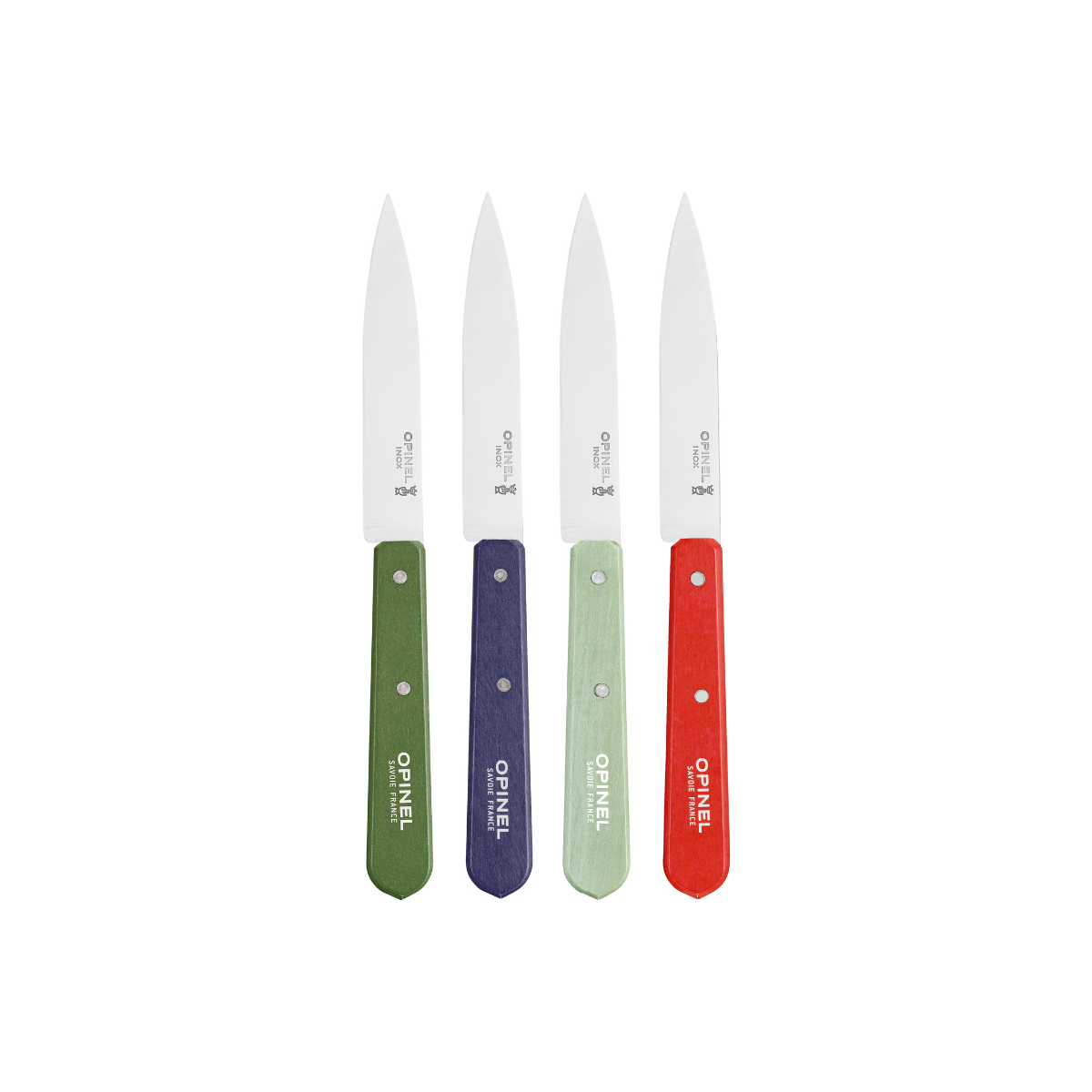 Paring Knives Set of 4| No.112 by Opinel