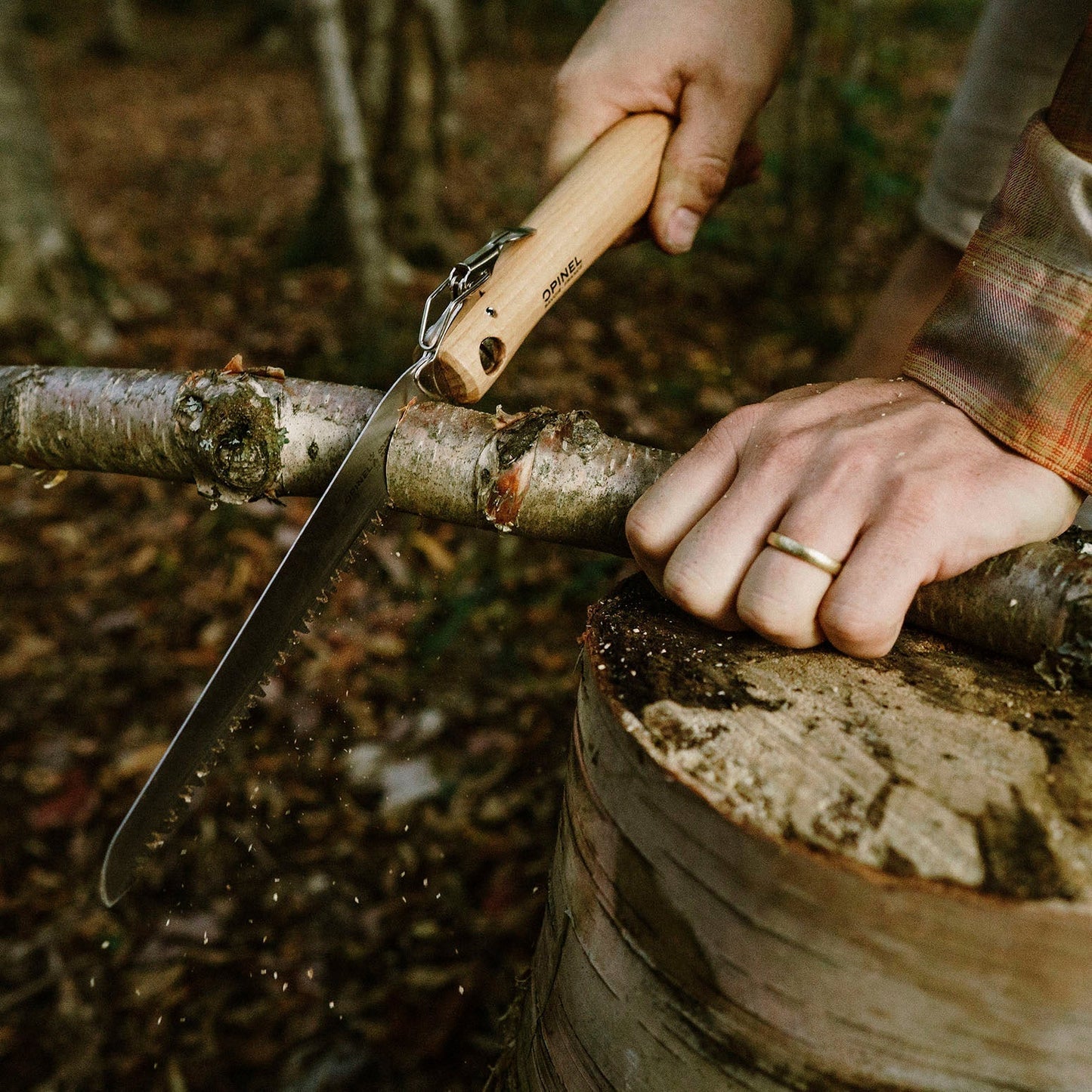 Folding Carbon Saw | No.18 by Opinel