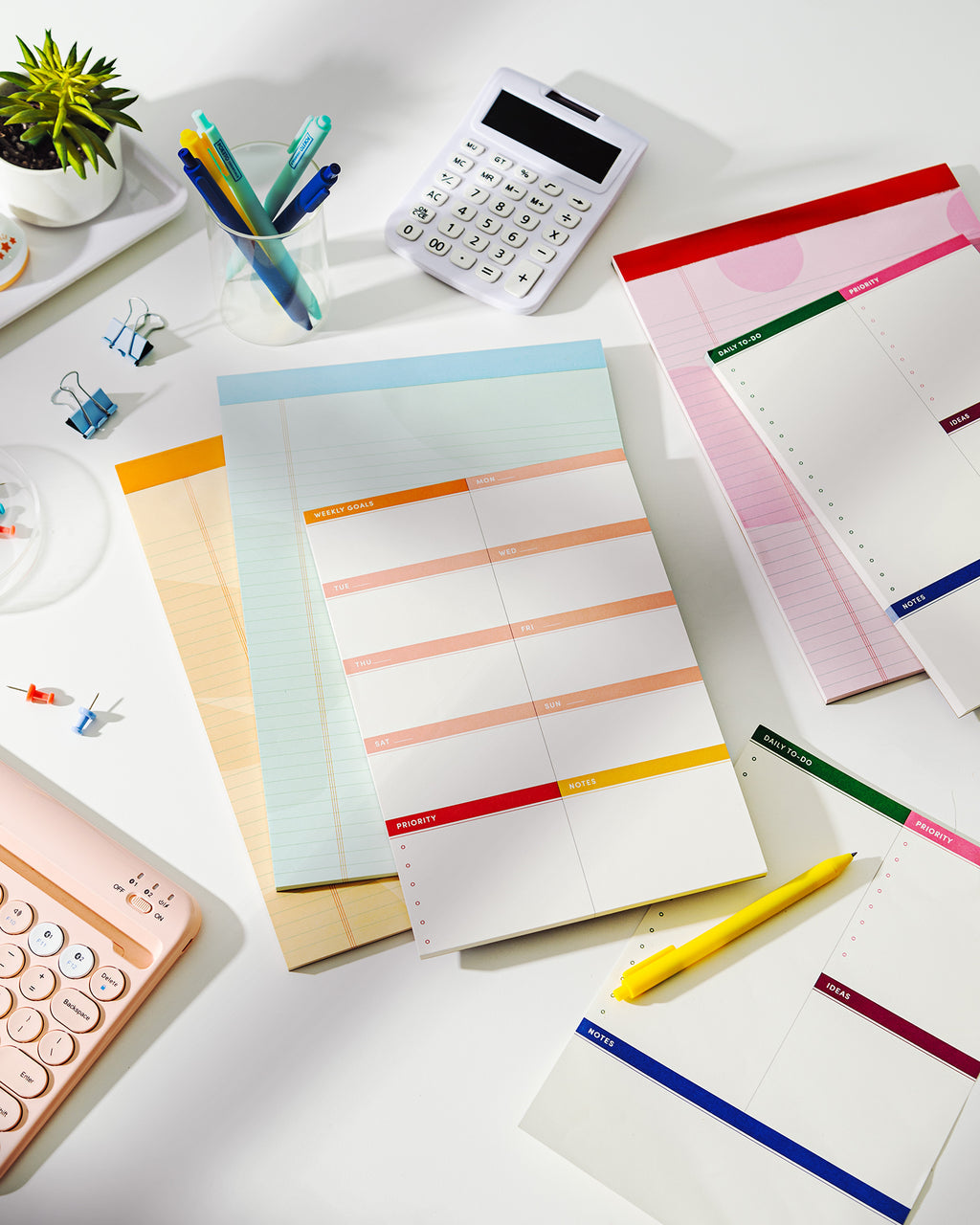 Weekly Goals Pad