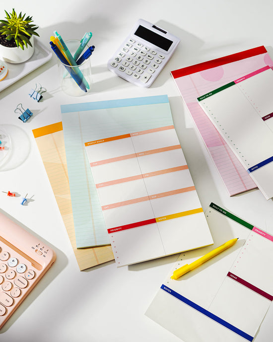 Weekly Goals Pad