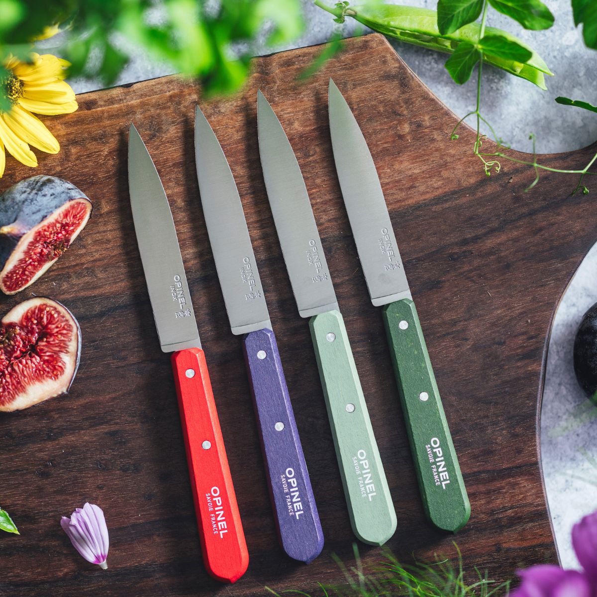 Paring Knives Set of 4| No.112 by Opinel
