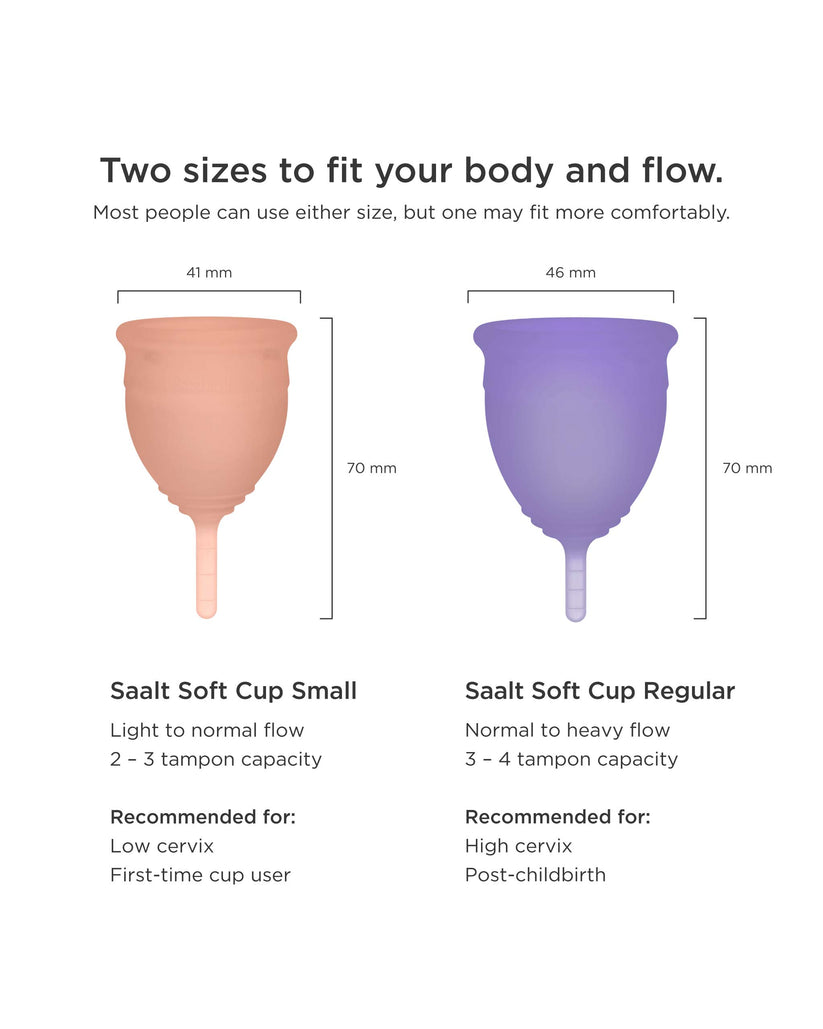 Soft Menstrual Cup by Saalt