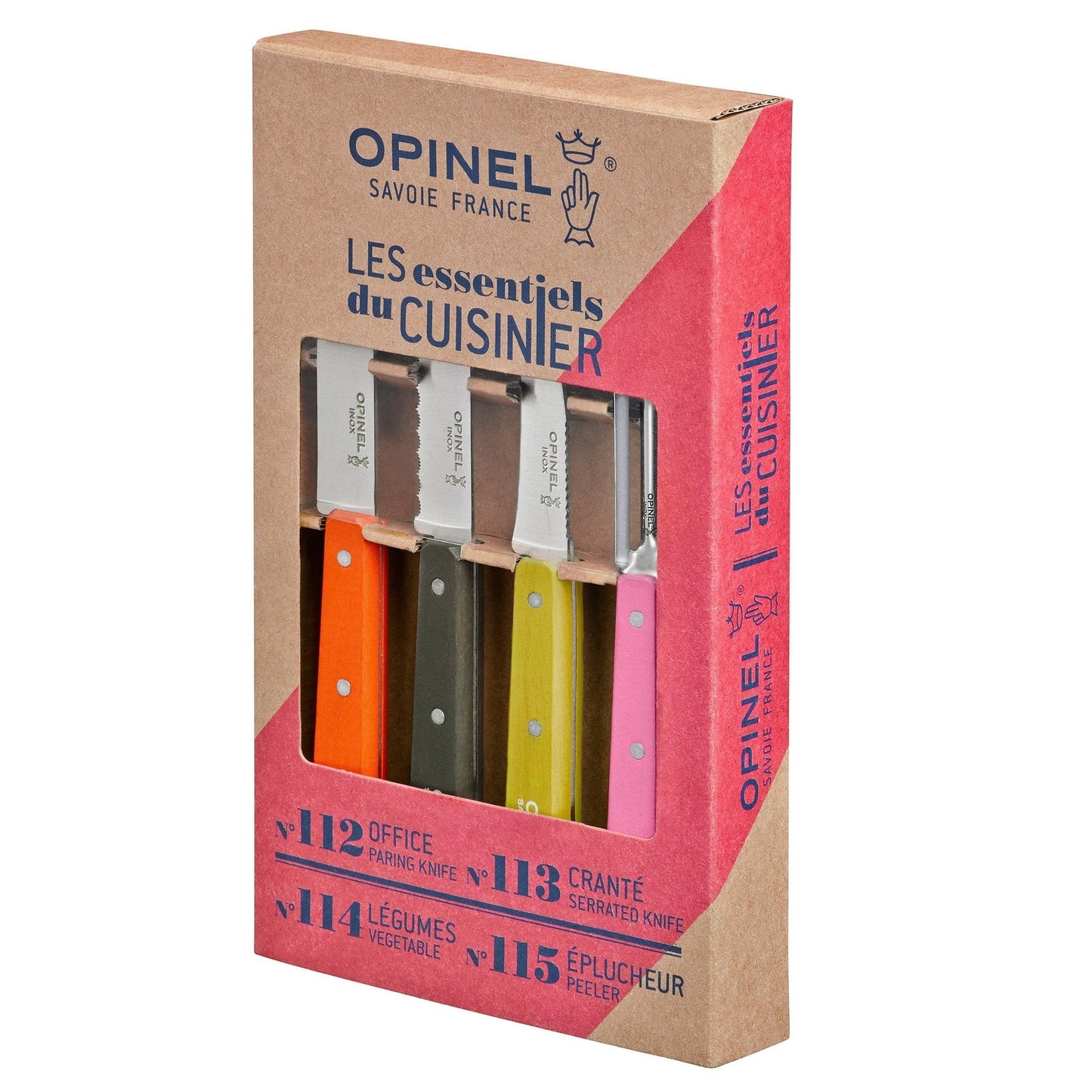 Les Essentiels Kitchen Knives Set by Opinel
