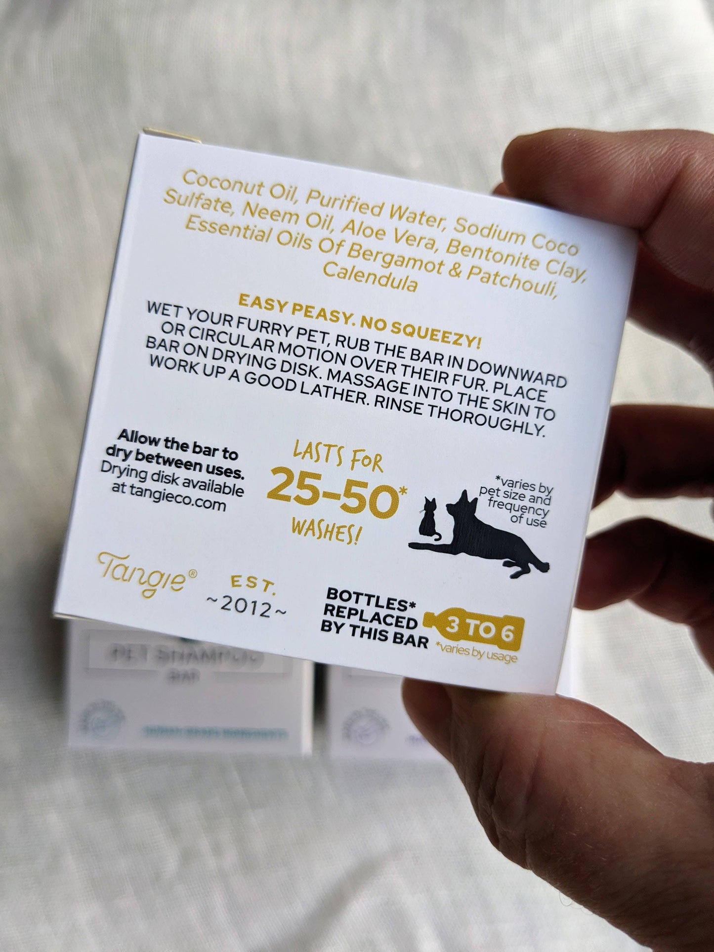 Pet & Dog Shampoo Bar by Tangie