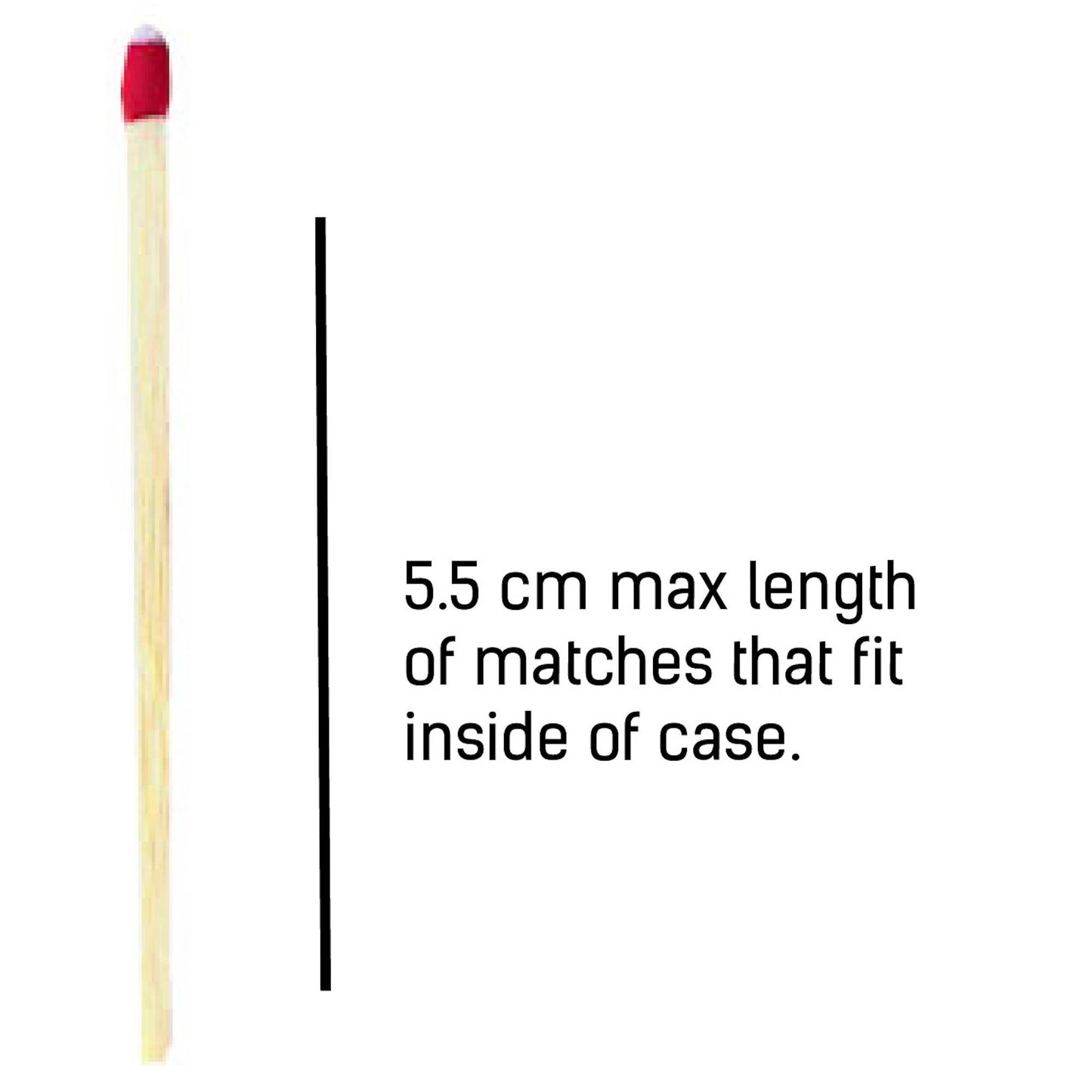 Orange Waterproof Matchbox