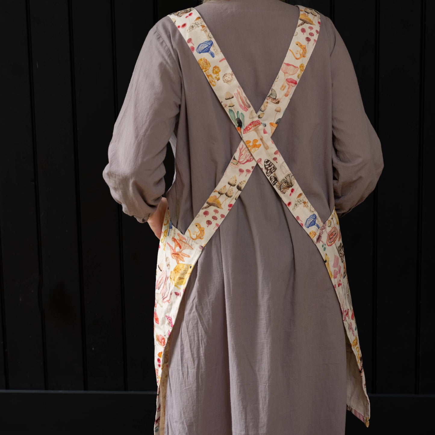 Smock Apron | Mushroom Magic