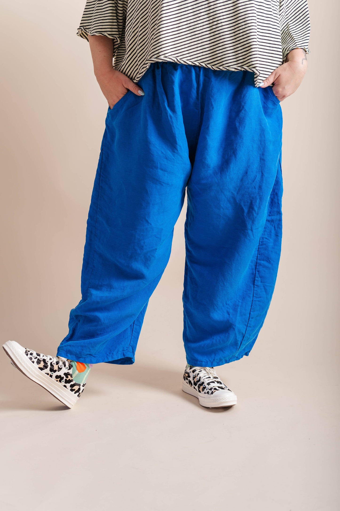 Bright Blue Balloon Pant