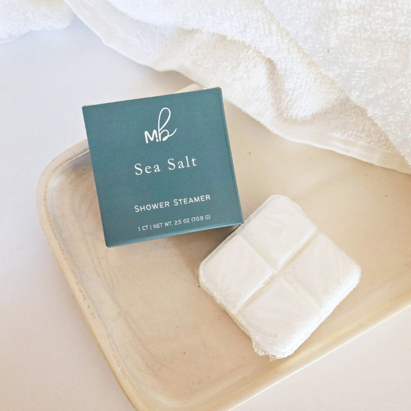 Milk + Body - Shower Steamer : Sea Salt 2.5oz