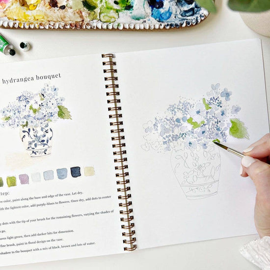 Load image into Gallery viewer, Watercolor Workbook: Bouquets
