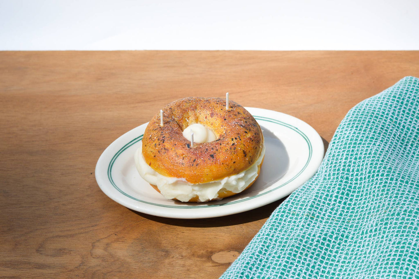 Everything Bagel Candle by Glow Worm Goods