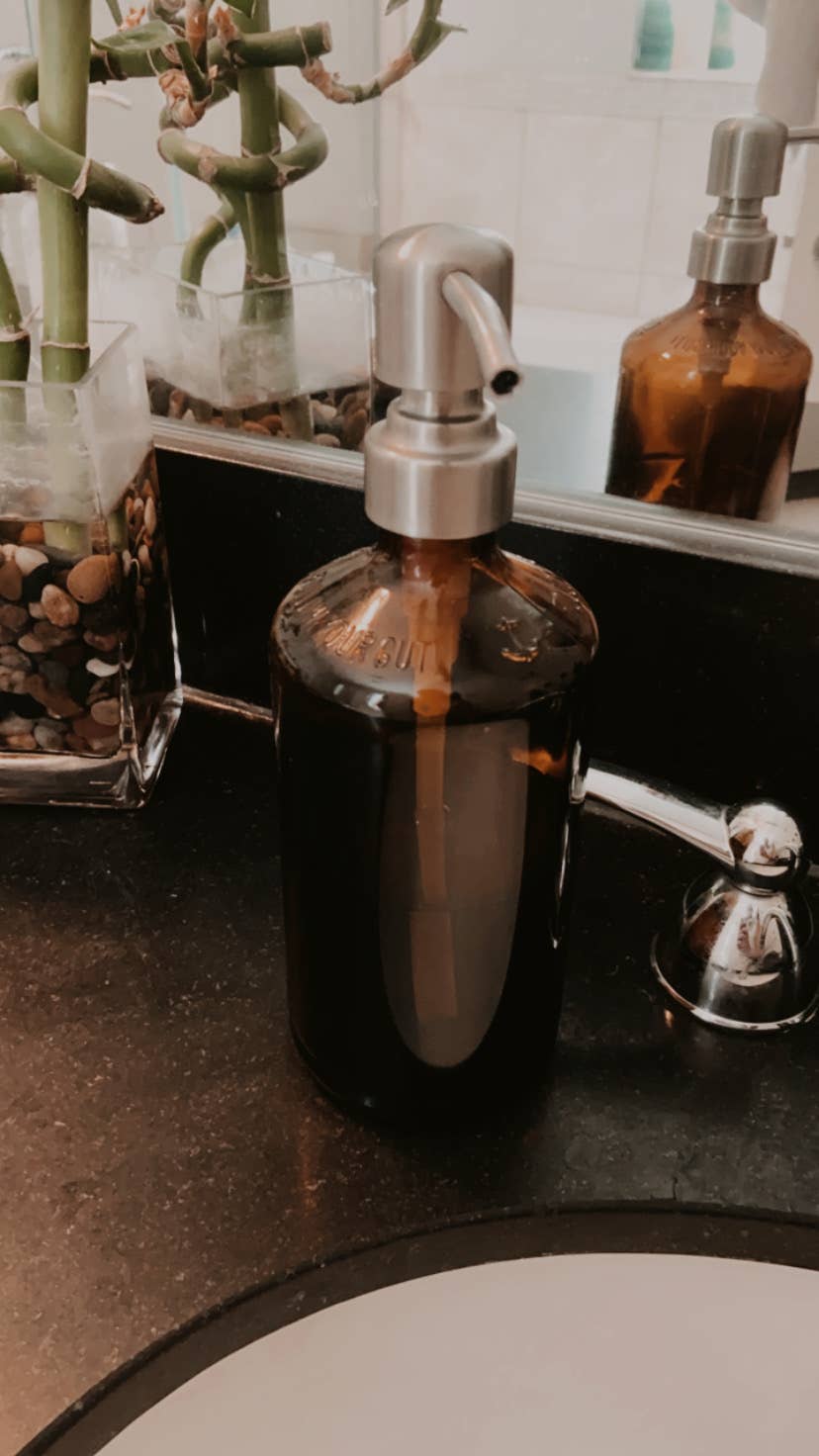 Stainless Steel Bottle Pump Top