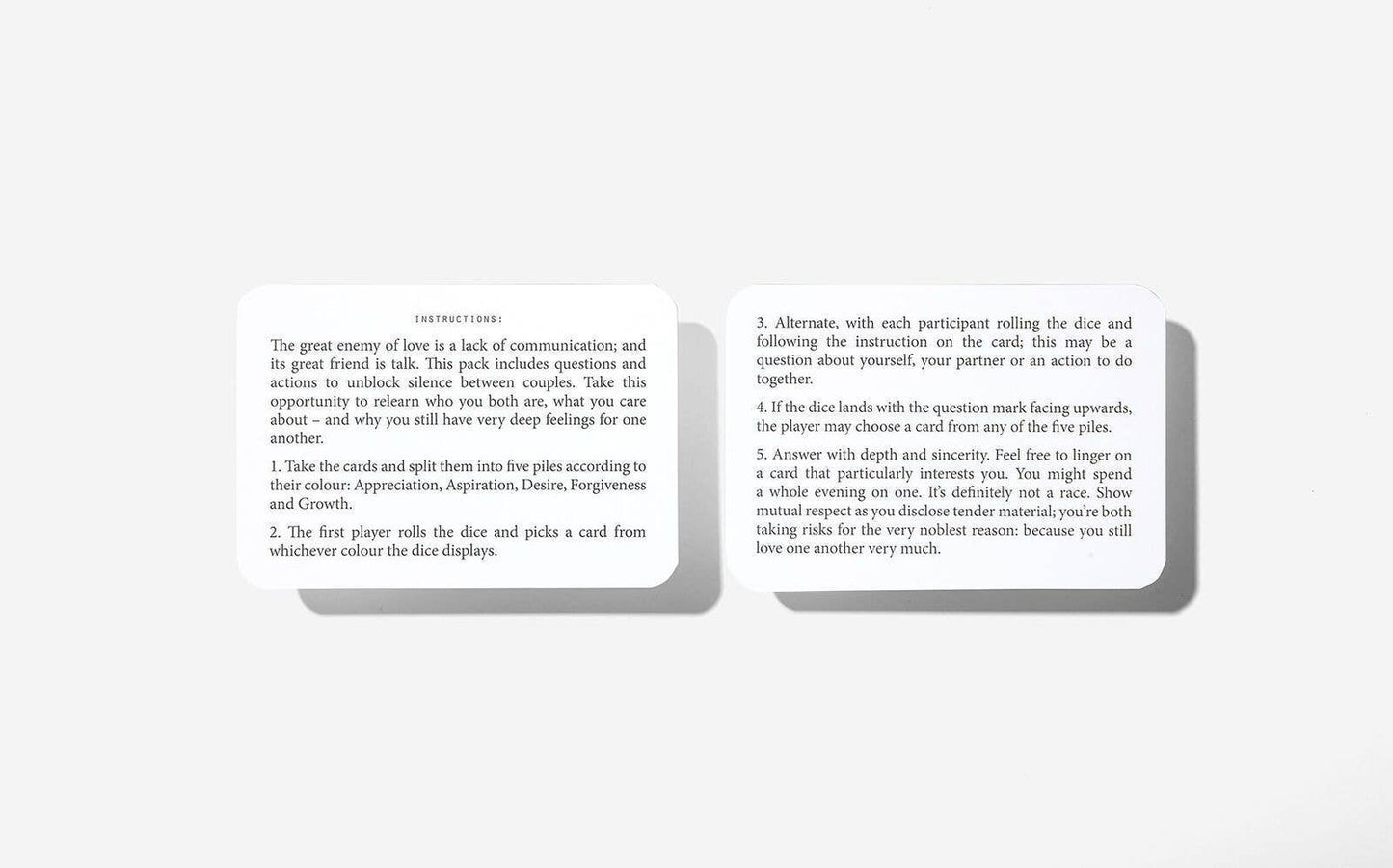 Relationship Building Cards