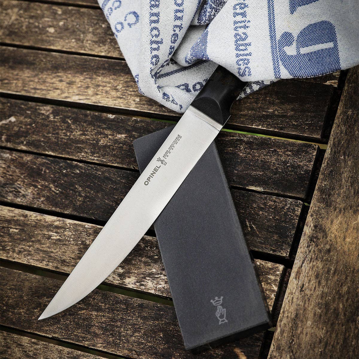 Large Natural Sharpening Whetstone by Opinel