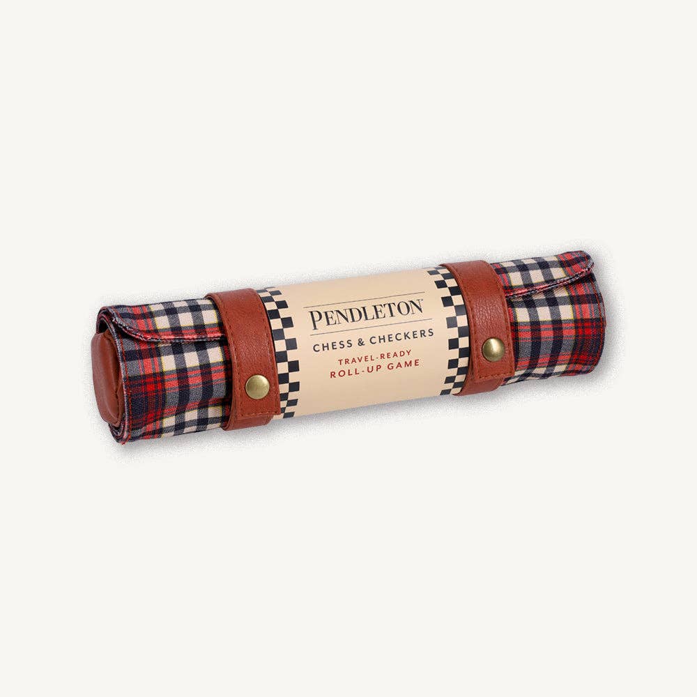 Pendleton Roll-Up Chess + Checkers