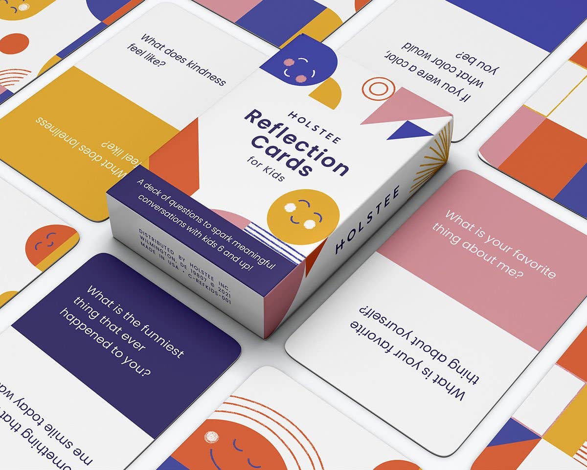 Reflection Cards for Kids: One Deck (52 Cards)