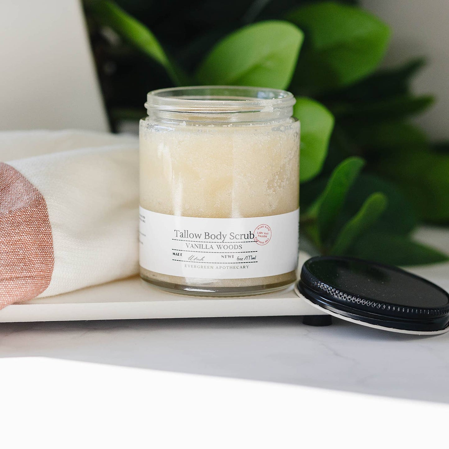 Tallow Body Scrub | Vanilla Woods