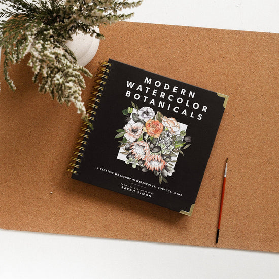 Paige Tate & Co. - Modern Watercolor Botanicals (Spiral)