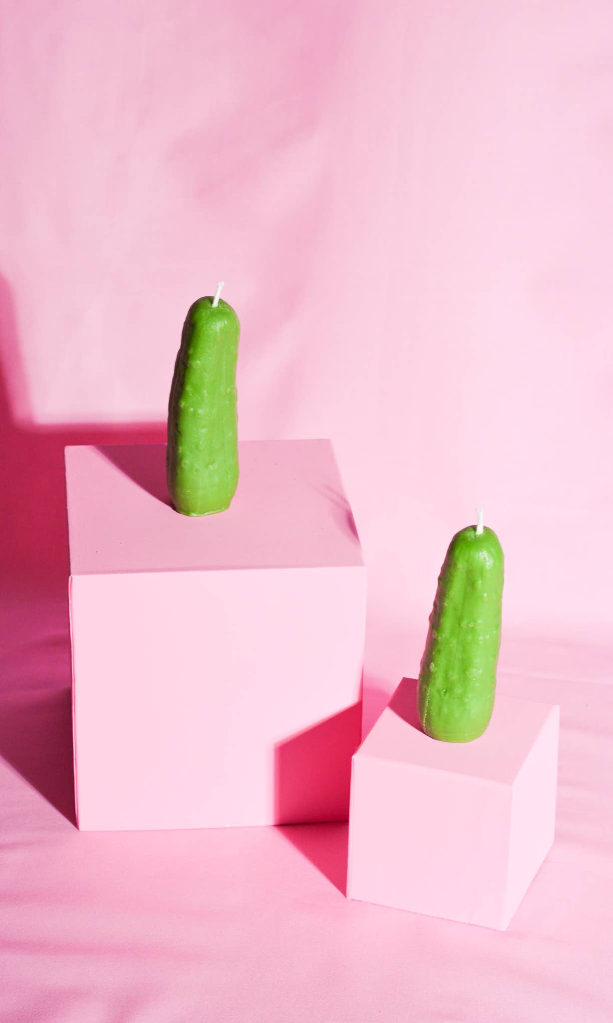Pickle Pillar Candle by Glow Worm Goods