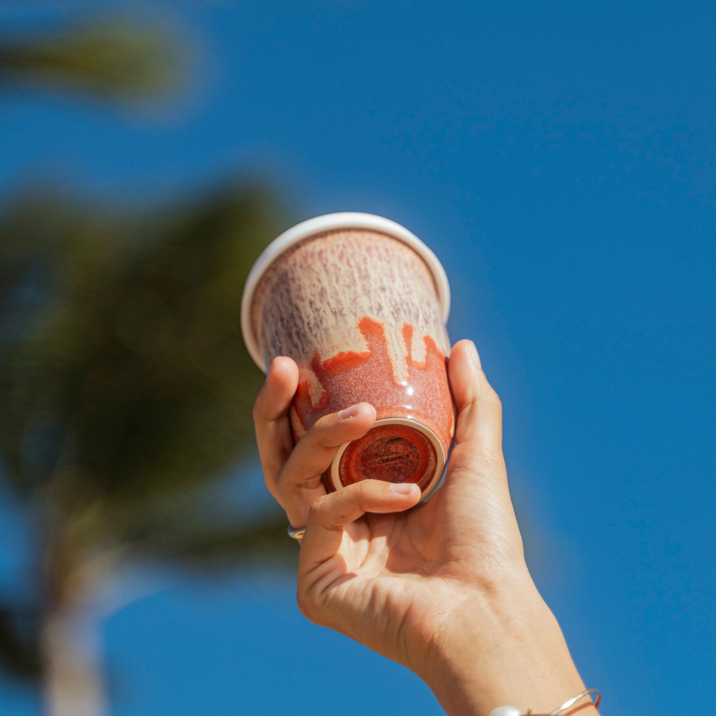 12oz Ceramic Travel Mug